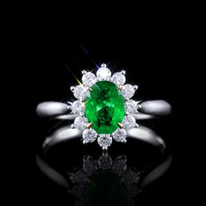 Emerald Ring GA635