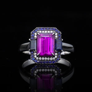 Colored Gemstone Jewelry Ring