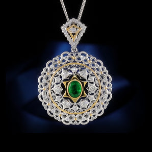 Emerald Pendant GP218