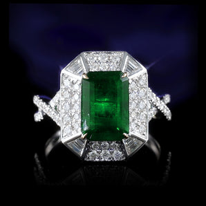 Emerald Ring GA618