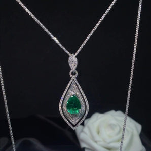 Customized Emerald Jewelry Pendant