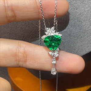 Customized Emerald Jewelry Pendant