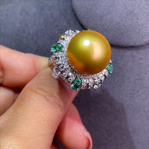 Customized Pearl Jewelry Ring