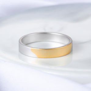 18K Gold Couple Rings