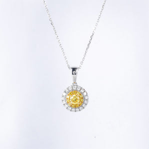 Fancy Diamond Jewelry Pendant