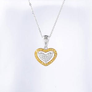 Fancy Diamond Jewelry Pendant