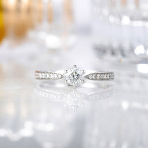 White Diamond Rings