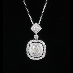 White Diamond Pendant