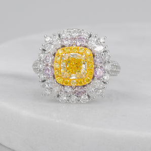 Fancy Diamond Jewelry Ring