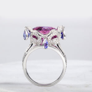 Colored Gemstone Jewelry Ring