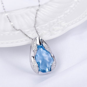 Aquamarinl Pendant