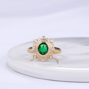 Colored Gemstone Jewelry Ring