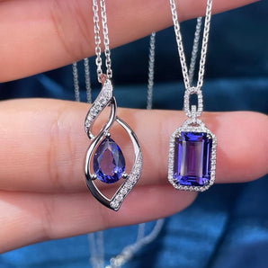 Colored Gemstone Jewelry Pendants