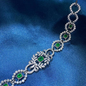 Customized Emerald Jewelry Bracelet