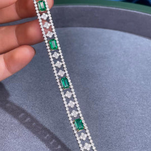 Customized Emerald Jewelry Bracelet