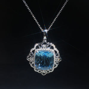 Aquamarinl Pendant