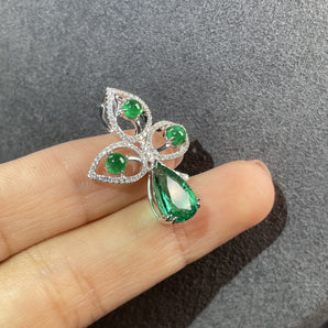 Customized Emerald Jewelry Pendant