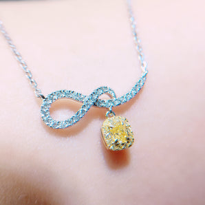 Fancy Diamond Jewelry Pendant