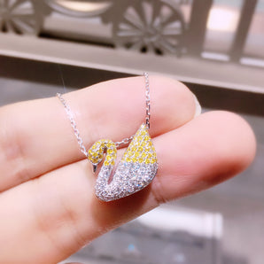 Fancy Diamond Jewelry Pendant