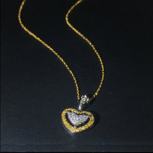 Fancy Diamond Jewelry Pendant