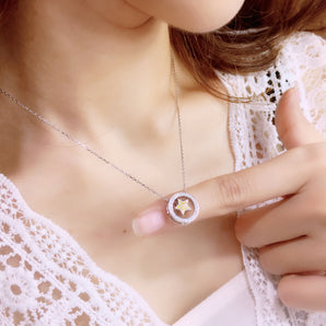 Fancy Diamond Jewelry Pendant