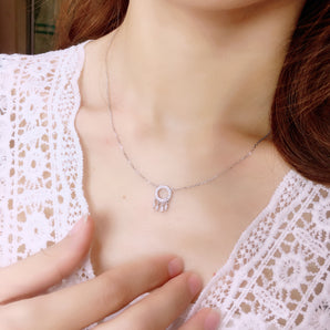 White Diamond Pendant