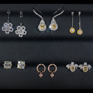 Fancy Diamond Jewelry Earrings