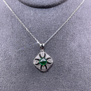 Customized Emerald Jewelry Pendant